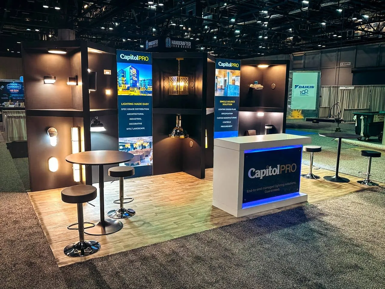 Exhibit built by Exhibit Craft for Capitol PRO